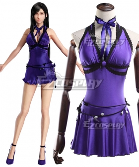 Final Fantasy VII Remake FF7 Tifa Lockhart Mature Dress Cosplay Costume