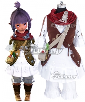 Final Fantasy Ff 14 Lalafell Boots Shoes Game Anime Cosplay Costume Halloween