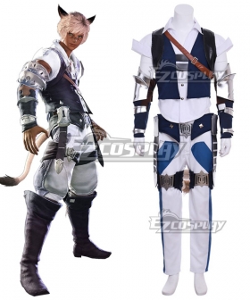 Final Fantasy XIV Miqo'te Male Cosplay Costume