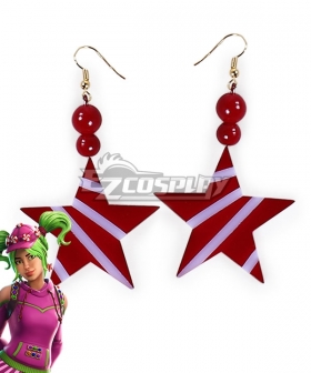 Fortnite Battle Royale Zoey Lollipop Earrings Cosplay Accessory Prop