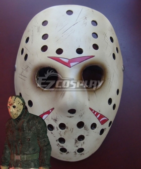 Friday the 13th: The Game Jason Voorhees Halloween Mask Cosplay Accessory Prop