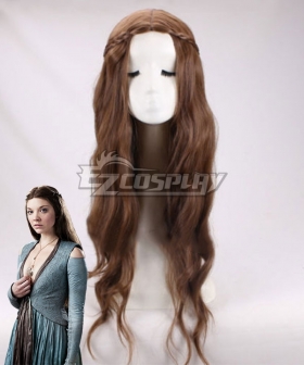 Game Of Thrones Margaery Tyrell Brown Cosplay Wig
