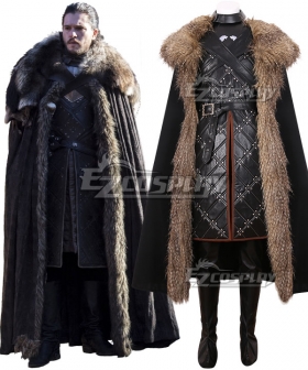 Game of Thrones Season 7 Jon Snow Cosplay Costume - A Edition