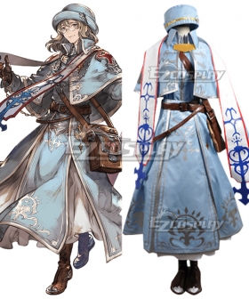 Granblue Fantasy A Monk of the Darkness SR Will Cosplay Costume 
