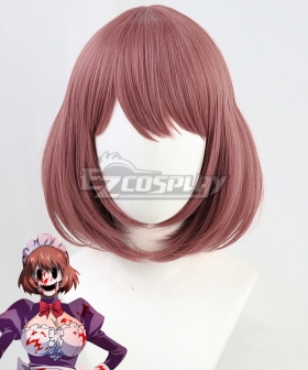 High-Rise Invasion Mask Red Cosplay Wig