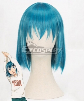 Hinamatsuri Hina Blue Cosplay Wig