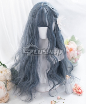 Japan Harajuku Lolita Series Blue Cosplay Wig