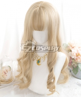 Japan Harajuku Lolita Series Golden Cosplay Wig