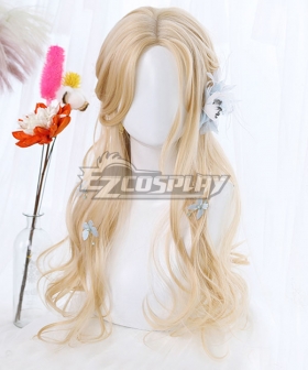 Japan Harajuku Lolita Seriest Golden Cosplay Wig