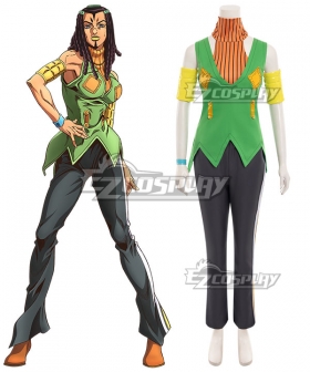 JoJo's Bizarre Adventure: Stone Ocean Anime Hermes Costello Halloween Cosplay Costume