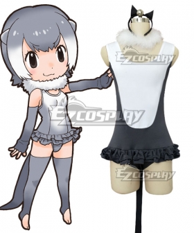 Kemono Friends Small-clawed Otter Anime Swimsuit Cosplay Costume