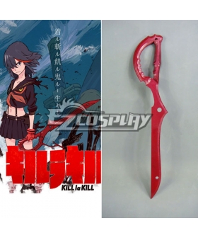 Kill la Kill Ryuko Matoi Red Scissor Blade Sword Cosplay Weapon Prop