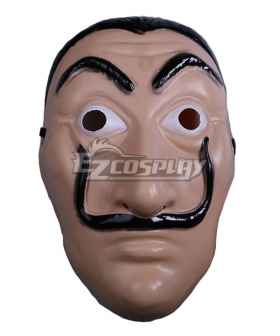 La Casa de Papel Dali Halloween Mask Cosplay Accessory Prop