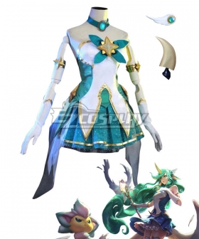 League of Legends LOL Star Guardian Soraka Cosplay Costume - Premium Edition