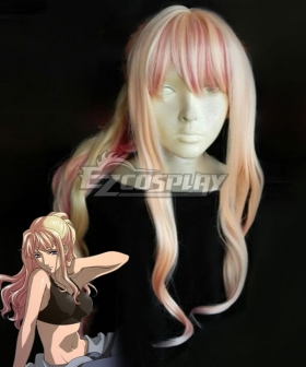 Macross Frontier Sheryl Nome Pink Cosplay Wig