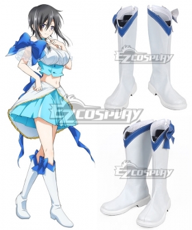 Magical Girl Ore Magical Girl Sakuyo Mikage White Shoes Cosplay Boots