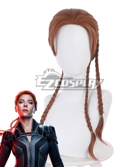 Marvel 2020 Black Widow Natasha Romanoff Brown Cosplay Wig