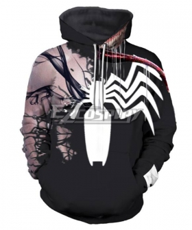 Marvel Spider Man Venom Spider-man Coat Hoodie Cosplay Costume