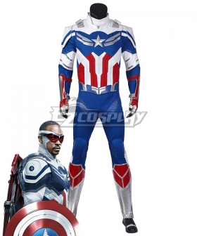 Marvel The Falcon and the Winter Soldier Captain Sam Wilson Cosplay Costume