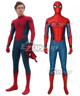 Marvel 2019 Spider-Man: Far From Home  SpiderMan Peter Parker Zentai Jumpsuit Cosplay Costume