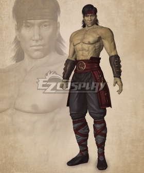 Mortal Kombat Liu Kang Cosplay Costume