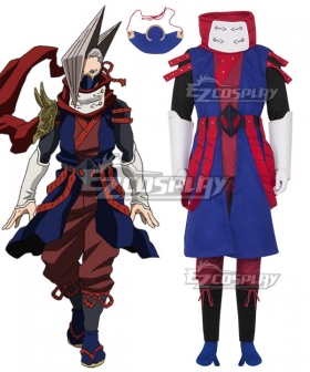 My Hero Academia Boku No Hero Akademia Edgeshot Shinya Kamihara Cosplay Costume - No Pauldrons