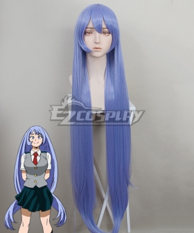 My Boku no Hero Academia Nejire Hado Long Straight  Blue Cosplay Wig Hair