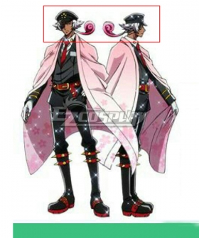 Nanbaka Detentionhouse Jyugo No 15 Anime Costume Cosplay Wig Free Track Cap Nanbaka Detentionhouse Jyugo No 15 Anime Costume Cosplay Wig Free Track Cap