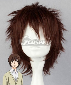 NO.6 Number Six Shion Brown Cosplay Wig