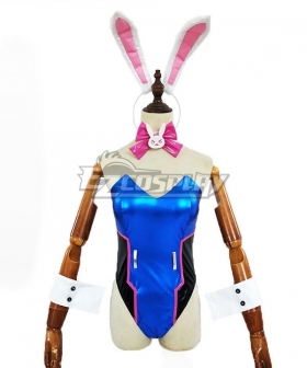 Overwatch OW D.Va DVa Hana Song Bunny Girl Cosplay Costume