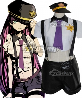 Panty And Stocking With Garterbelt Stocking Police Cosplay Costume