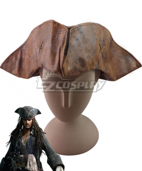 Pirates of the Caribbean Jack Sparrow Captain Hat Halloween Cosplay Accessory Prop