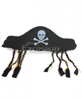 Pirates of the Caribbean Captain Jack Sparrow Pirate Hat A Halloween Cosplay Accessory Prop