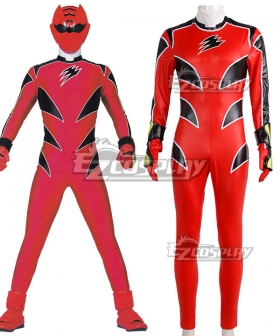 Power Rangers Jungle Fury Jungle Fury Red Ranger Cosplay Costume