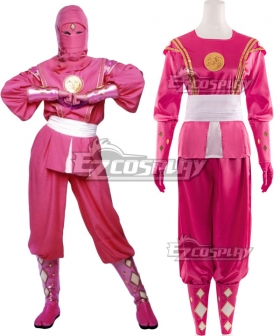 Power Rangers Pink Ninjetti Ranger Pink Ninja Ranger Cosplay Costume
