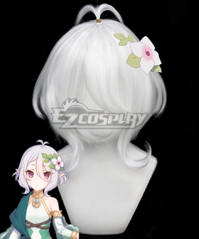 Princess Connect! Re: Dive Kokoro Natsume White Cosplay Wig