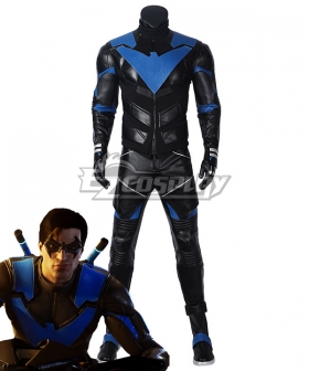 PS5 DC Gotham Knight Nightwing Dick Grayson Cosplay Costume