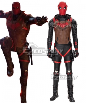 PS5 DC Gotham Knight Red Hood Jason Todd Cosplay Costume