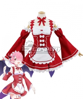 Re: Life In A Different World From Zero Ram Little Devil Dress Cosplay Costume