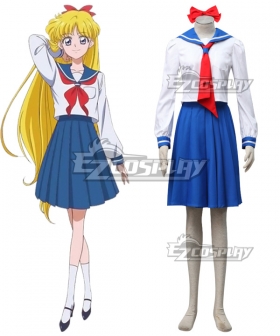 Sailor Moon Minako Aino Sailor Venus Sailor Suit Cosplay Costume