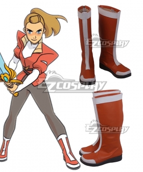 She-Ra And The Princesses Of Power Adora Orange Shoes Cosplay Boots