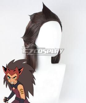 She-Ra and the Princesses of Power Catra Brown Cosplay Wig