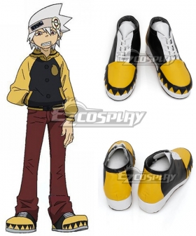 Soul Eater Not Soul Eater Soul Evans Yellow Cosplay Shoes