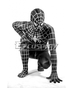 Marvel Spiderman Black Cosplay Costume