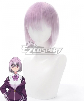SSSS.Gridman Shinjo Akane Purple White Cosplay Wig