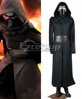 Star Wars VII: The Force Awakens Kylo Ren Black Cosplay Costume