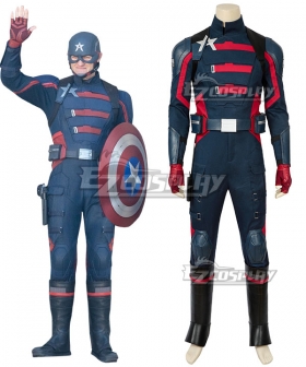 Marvel The Falcon and the Winter Soldier U.S. Agent John F Walker Cosplay Costume