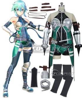 Sword Art Online: Fatal Bullet Asada Shino Sinon Cosplay Costume