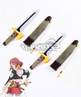 Tales of Zestiria the X Rose Two Daggers Cosplay Weapon Prop