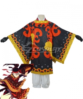 Demon Slayer Kimetsu no Yaiba Tanjuro Kamado Dance of the Fire God Hinokami Kagura Cosplay Costume